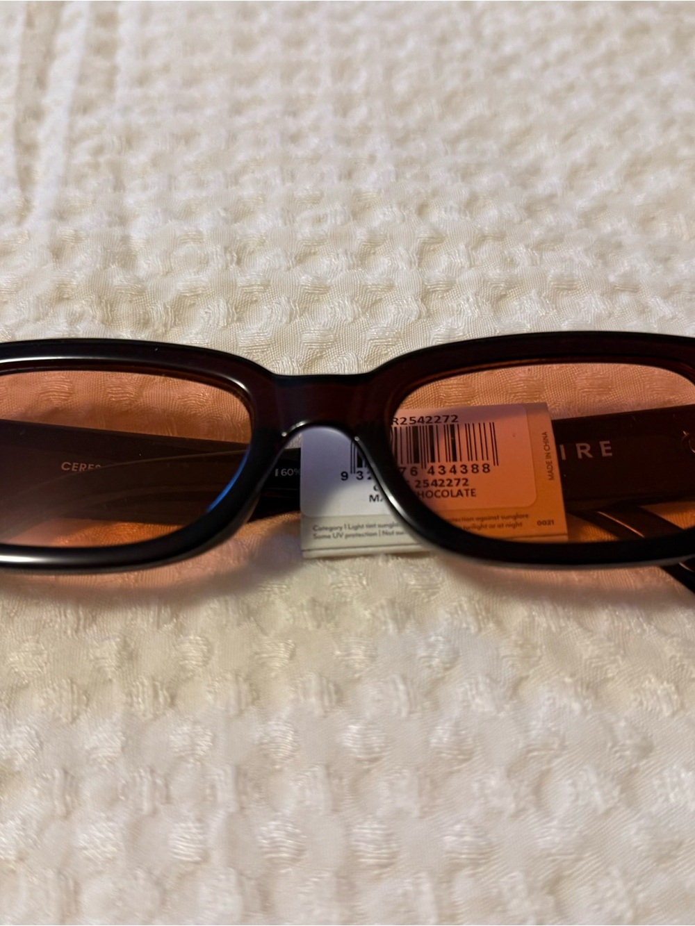 Aire Ceres - Matte Chocolate Sunglasses
